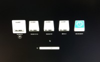 Mac mini + Happy Hacking Keyboard Lite での起動ディスク選択