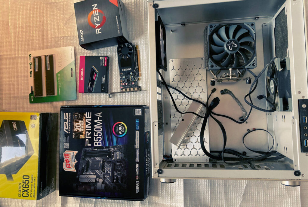 Proxmox用PCパーツ